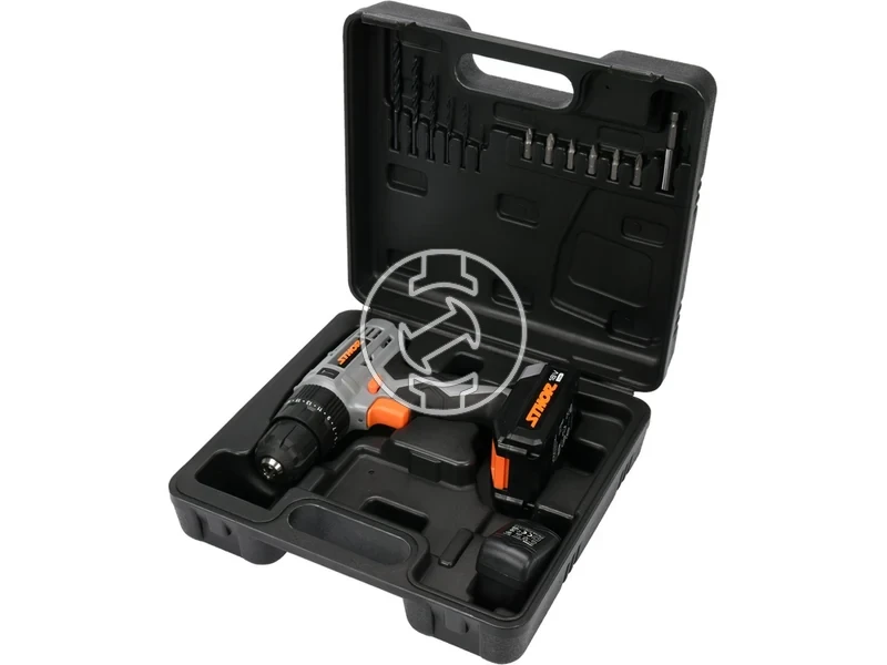 Kép: Sthor 78974 akkus utvefuro-csavarozo 18 V 13 Ah akku tolto.webp