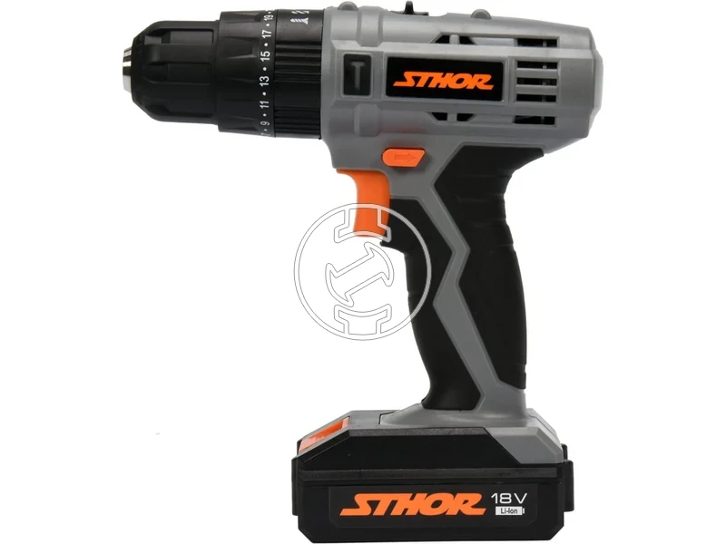 Kép: Sthor 78974 akkus utvefuro-csavarozo 18 V 13 Ah akku tolto.webp
