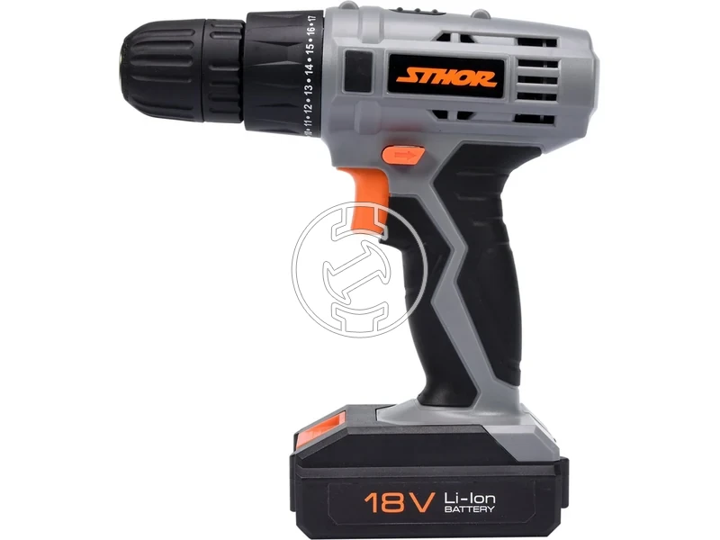 Kép: Sthor 78983 akkus furocsavarozo tokmanyos 18 V 13 Ah akku tolto.webp