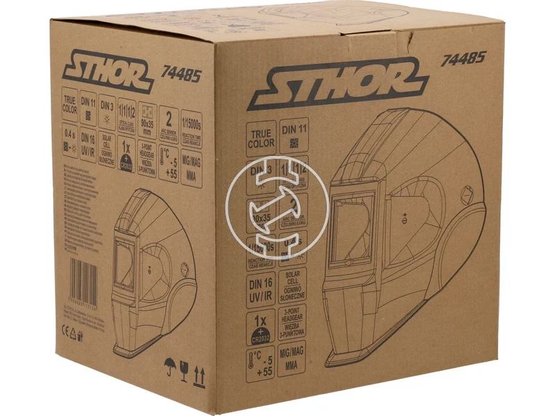 Kép: Sthor automata hegeszto fejpajzs True Color 90x35 mm.webp