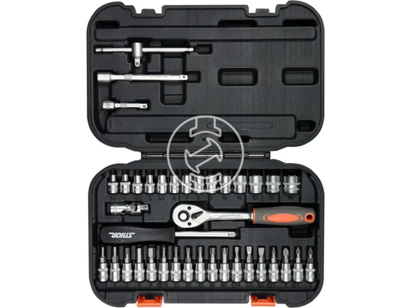 Kép: Sthor dugokulcs keszlet Rovid  14 bit 14 inch  Kezi  38 db_1.webp