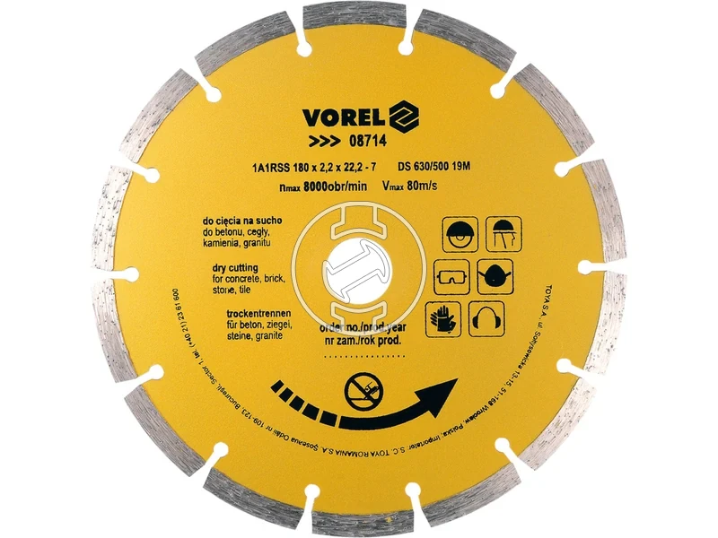 Kép: Szegmenses gyemant vagotarcsa 180 mm.webp