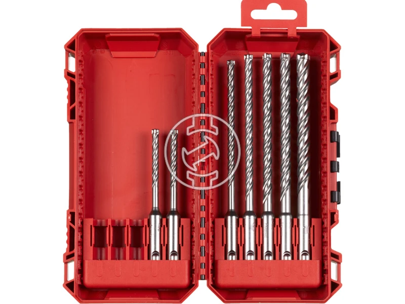 Milwaukee sDS-Plus fúrószár készlet 7 részes