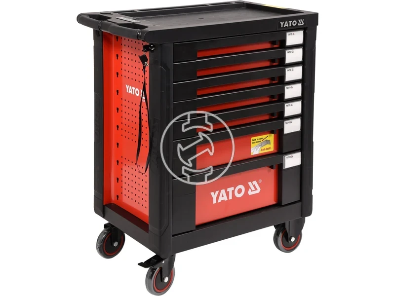 Kép: Szerszamkocsi szerszamokkal 211 reszes YATO 11.webp