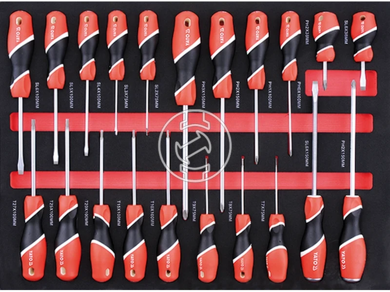 Kép: Szerszamkocsi szerszamokkal 211 reszes YATO 11.webp