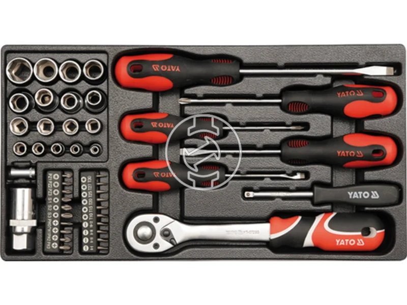 Kép: Szerszamoslada szerszamkeszlet 80 reszes YATO.webp