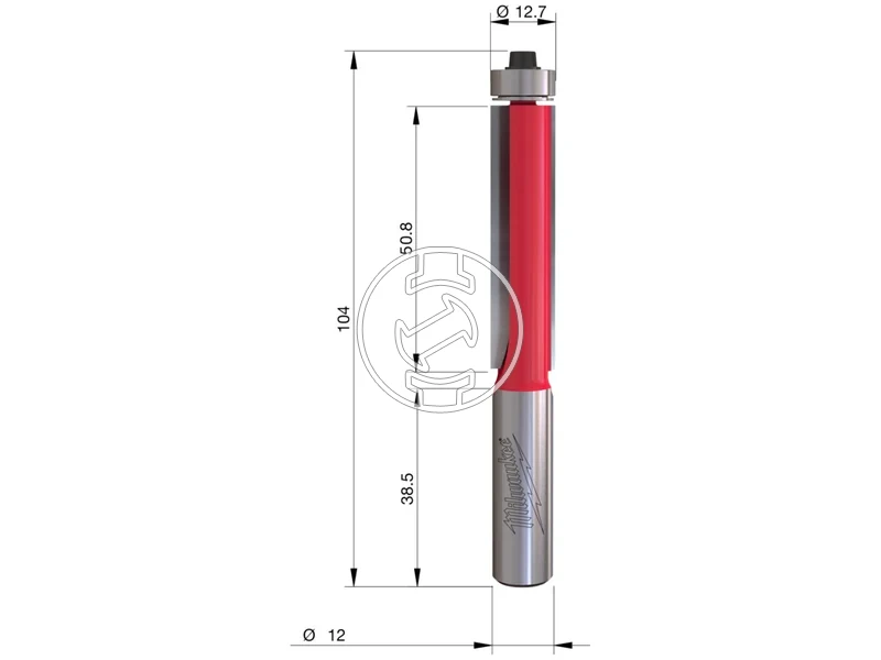 Kép: Szintbemaro S12 127104 mm-1 db.webp