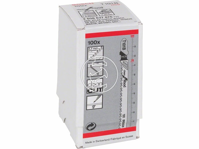 T 101 B Clean for Wood szúrófűrészlap