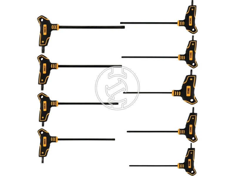 Kép: T-markolatu Torx kulcskeszlet 9 reszes.webp