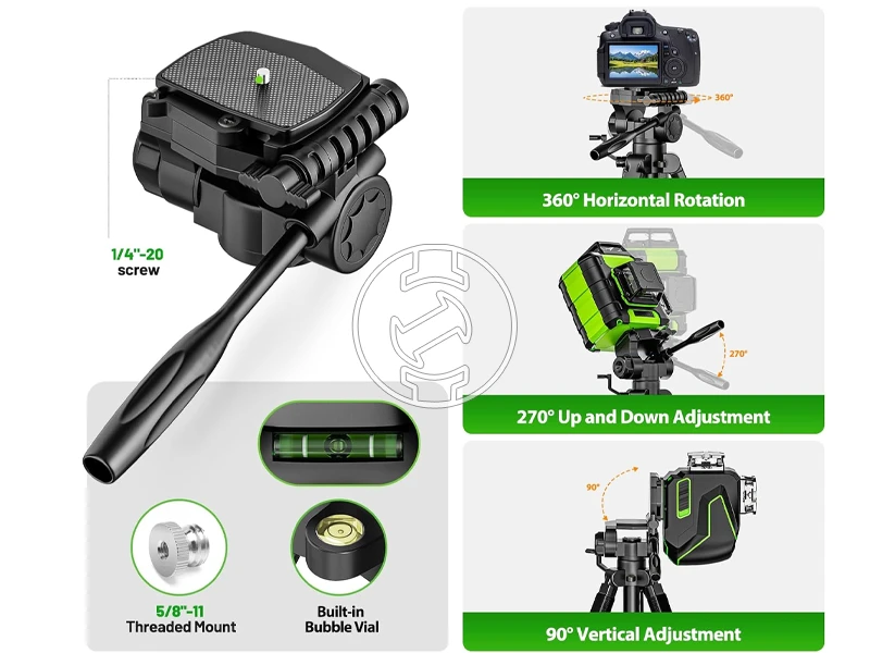 Huepar T16A mérőműszer állvány