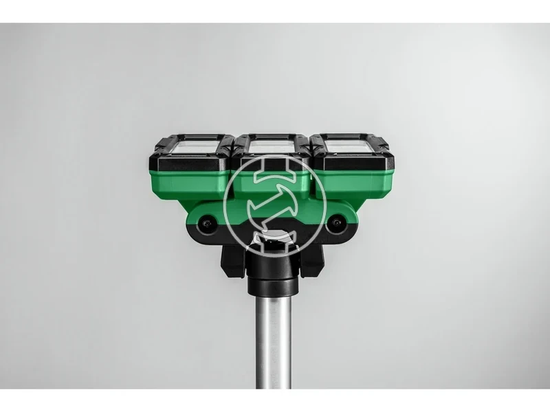 Kép: Teleszkopos alloreflektor 3 elforgathatodontheto fej 1000200030004000 Lumen halozati csatlakozo hibrid akkurol vagy halozatrol IP55 88Kg.webp