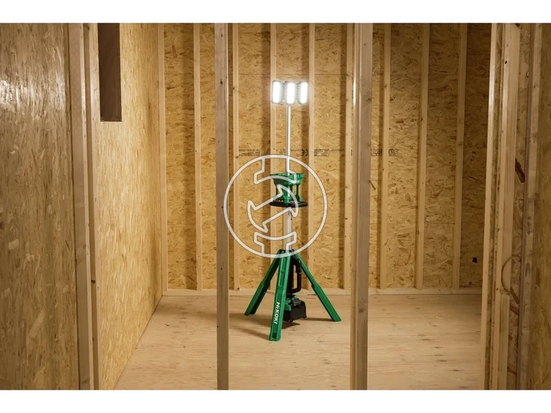 Kép: Teleszkopos alloreflektor 3 elforgathatodontheto fej 1000200030004000 Lumen halozati csatlakozo hibrid akkurol vagy halozatrol IP55 88Kg.webp