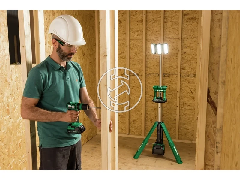 Kép: Teleszkopos alloreflektor 3 elforgathatodontheto fej 1000200030004000 Lumen halozati csatlakozo hibrid akkurol vagy halozatrol IP55 88Kg.webp