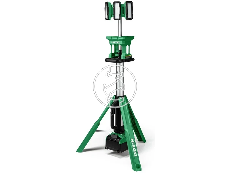 Kép: Teleszkopos alloreflektor 3 elforgathatodontheto fej 1000200030004000 Lumen halozati csatlakozo hibrid akkurol vagy halozatrol IP55 88Kg.webp