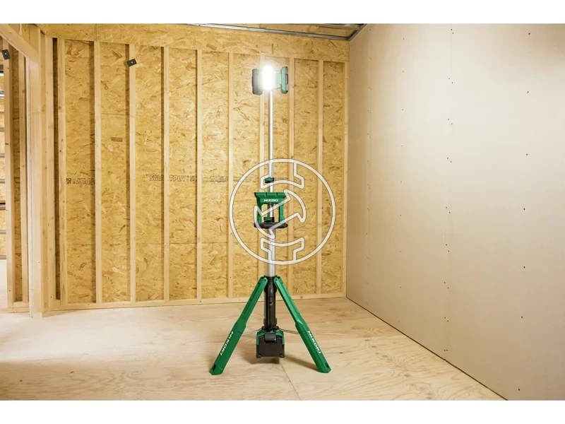 Kép: Teleszkopos alloreflektor 3 elforgathatodontheto fej 1000200030004000 Lumen halozati csatlakozo hibrid akkurol vagy halozatrol IP55 88Kg.webp