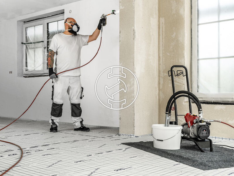 Titan Elite 3100 elektromos airless festékszórógép 2,6 l/min | 230 V | 1,3 kW