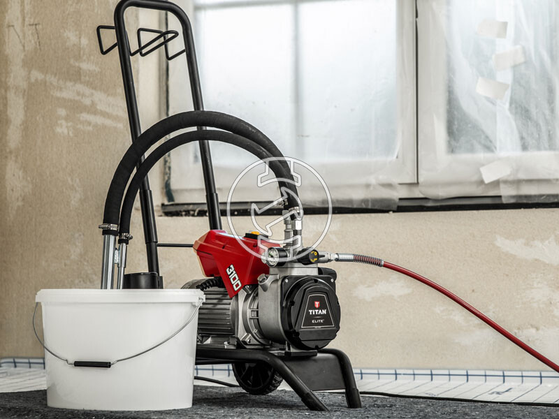 Titan Elite 3100 elektromos airless festékszórógép 2,6 l/min | 230 V | 1,3 kW