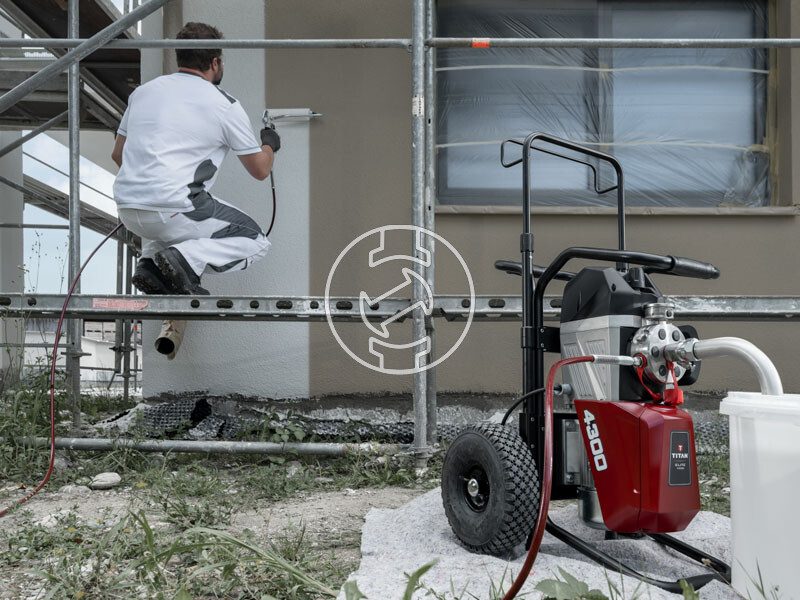 Titan Elite 4300 elektromos airless festékszórógép 4,3 l/min | 230 V | 2,2 kW