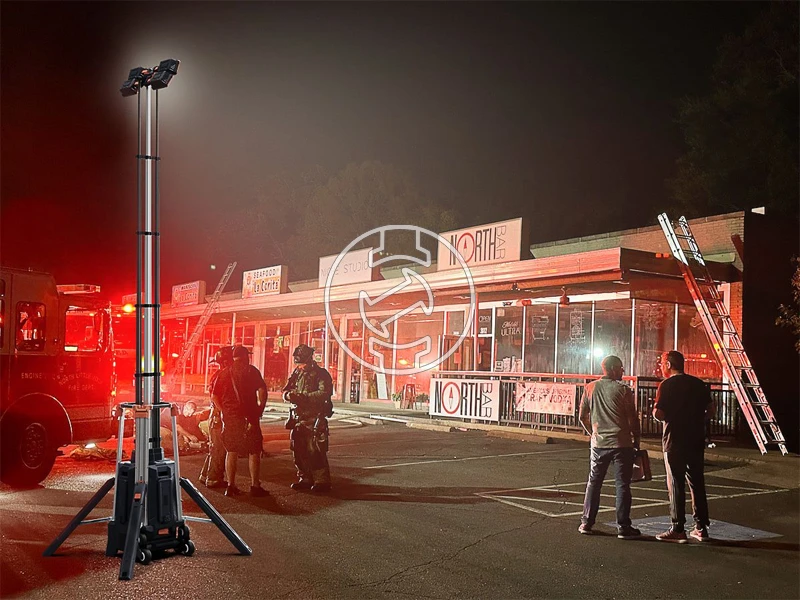 Tresz TL-500 fénytorony áramfejlesztő nélkül