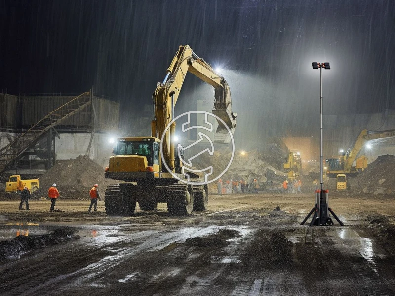 Tresz TL-500 fénytorony áramfejlesztő nélkül