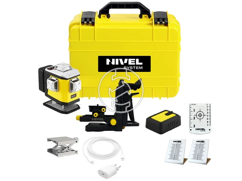 Nivel System CL5R piros vonallézer 4x360°