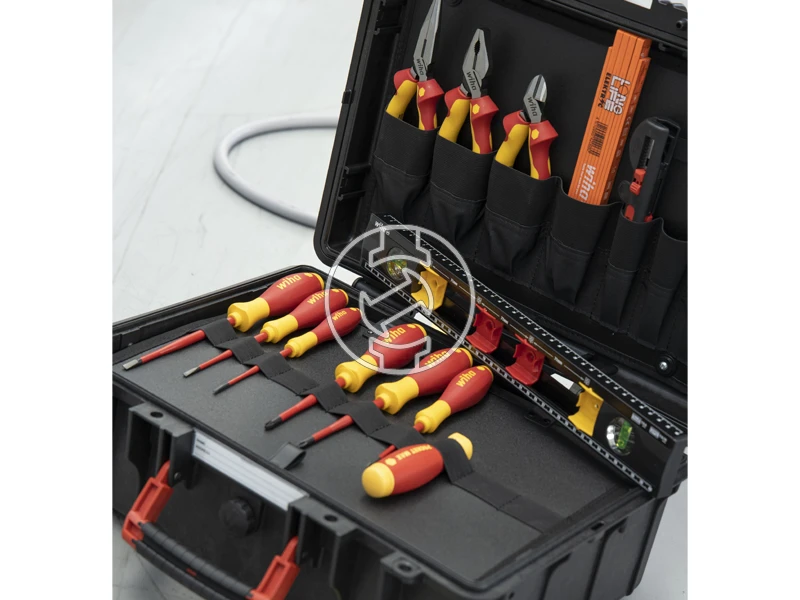 Wiha 9300-70403 Tool Case Basic Set L electric 18-pcs. szerszám készlet