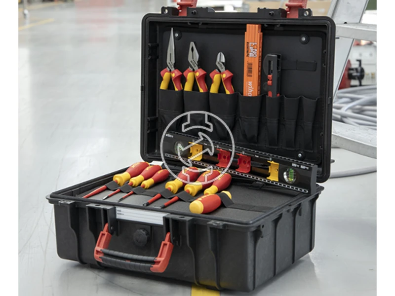 Wiha 9300-70403 Tool Case Basic Set L electric 18-pcs. szerszám készlet