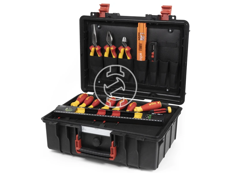 Wiha 9300-70403 Tool Case Basic Set L electric 18-pcs. szerszám készlet