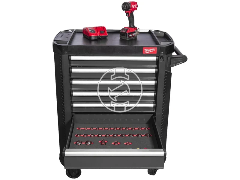 Kép: TOOLGUARD 30 Felszerelt Szerszamkocsi 7 fiokos 246 reszes - Grafitszurke.webp