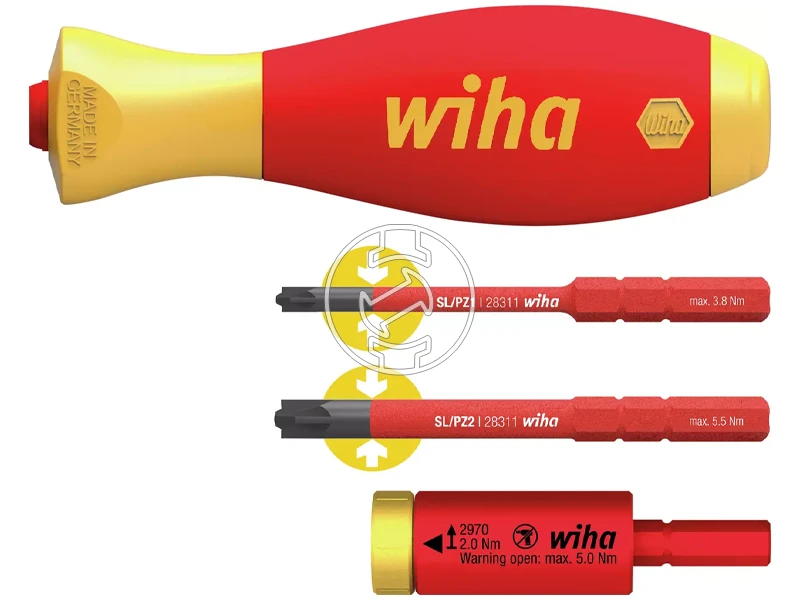 Wiha easyTorque 4 részes nyomaték csavarozó készlet
