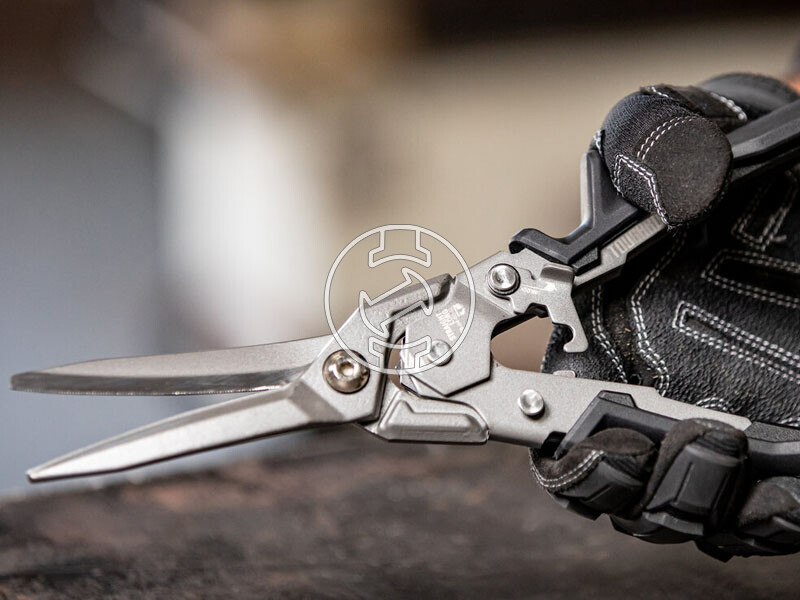 Toughbuilt Aviation egyenes hosszú lemezvágó olló