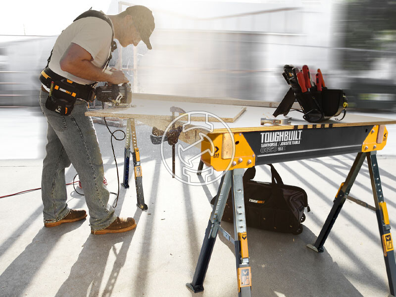 Toughbuilt C650 összecsukható fűrészbak 2 db