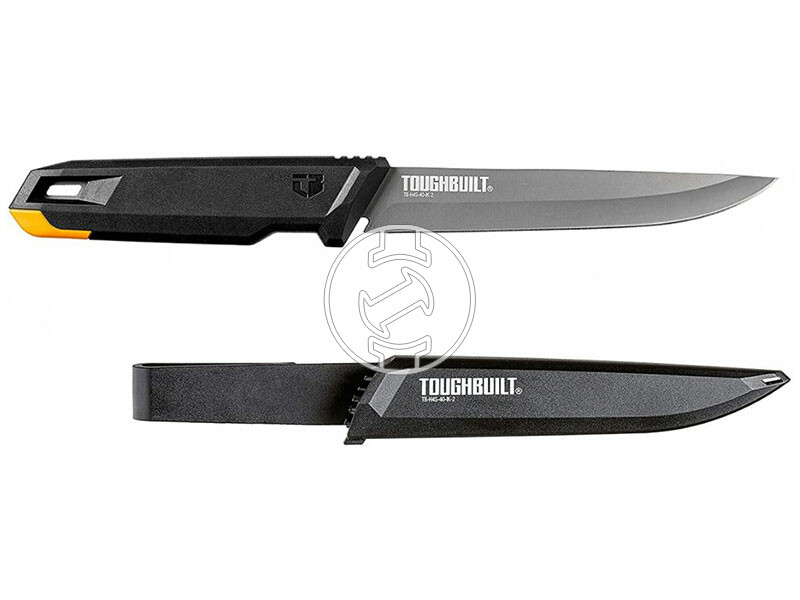 Toughbuilt szigetelőanyag vágó fix pengéjű kés tokban
