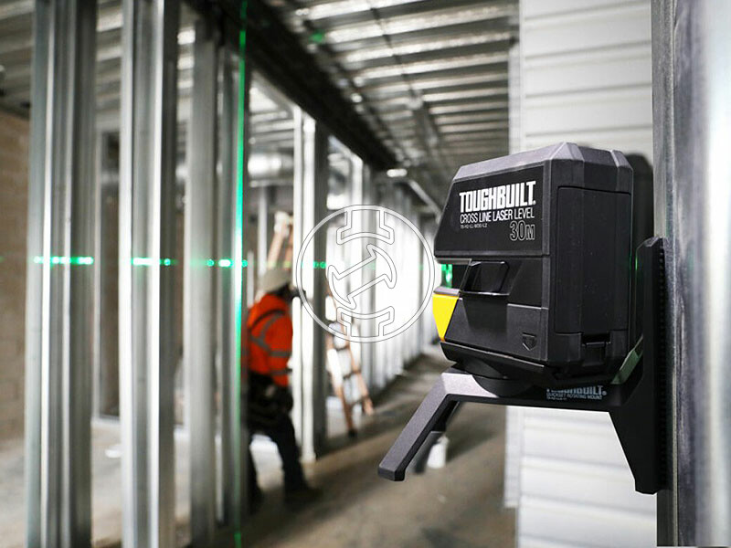 Toughbuilt TB-H2-LL-M30-L2 zöld vonallézer