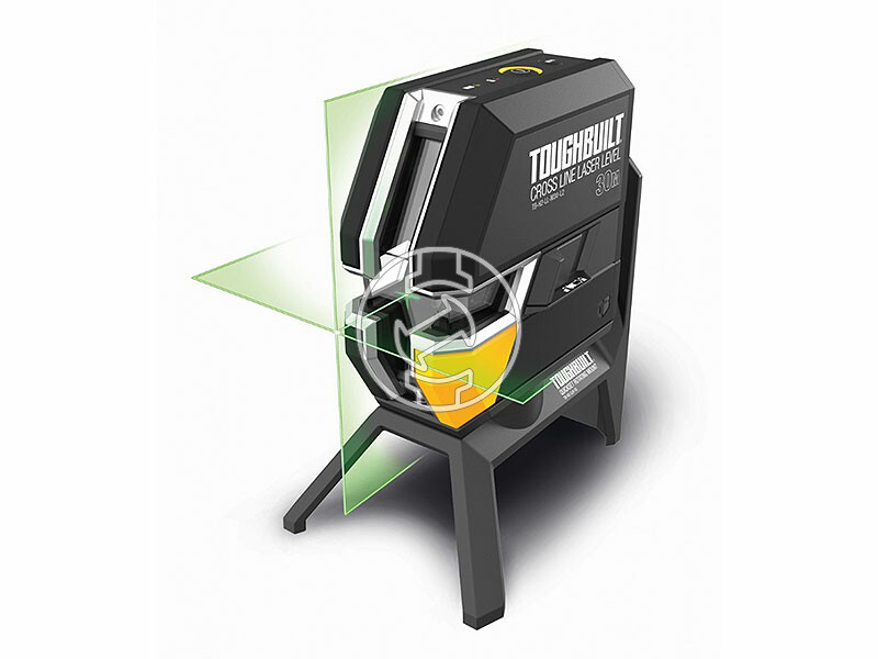 Toughbuilt TB-H2-LL-M30-L2 zöld vonallézer