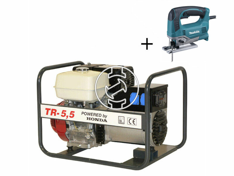 TR 5.5 Honda négyütemü benzinmotoros áramfejlesztő