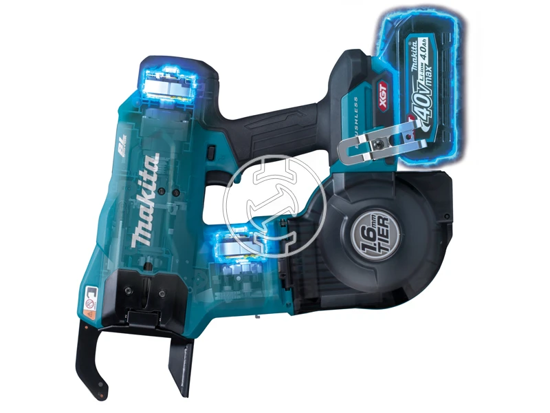 Makita TR001G akkus betonvas kötözőgép 40 V | Szénkefementes | Akku és töltő nélkül