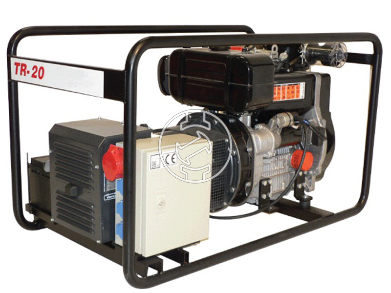 Tresz TR-20 KV EU STAGE V dízelmotoros háromfázisú aggregátor