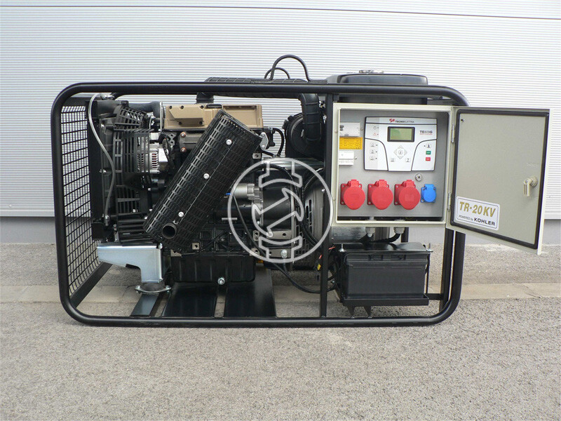 Tresz TR-20 KV dízelmotoros háromfázisú aggregátor (alap keretre szerelve)