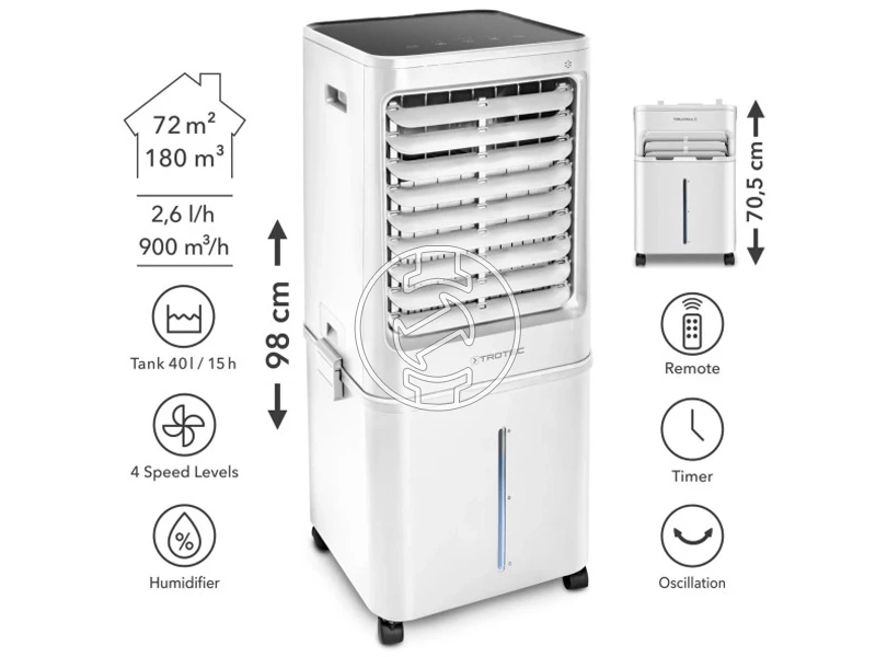 Trotec PAE 61 Aircooler párologtató léghűtő