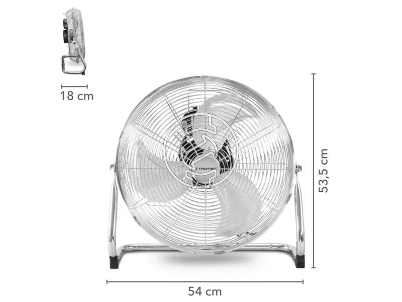 Trotec TVM 18 elektromos ventilátor 45cm