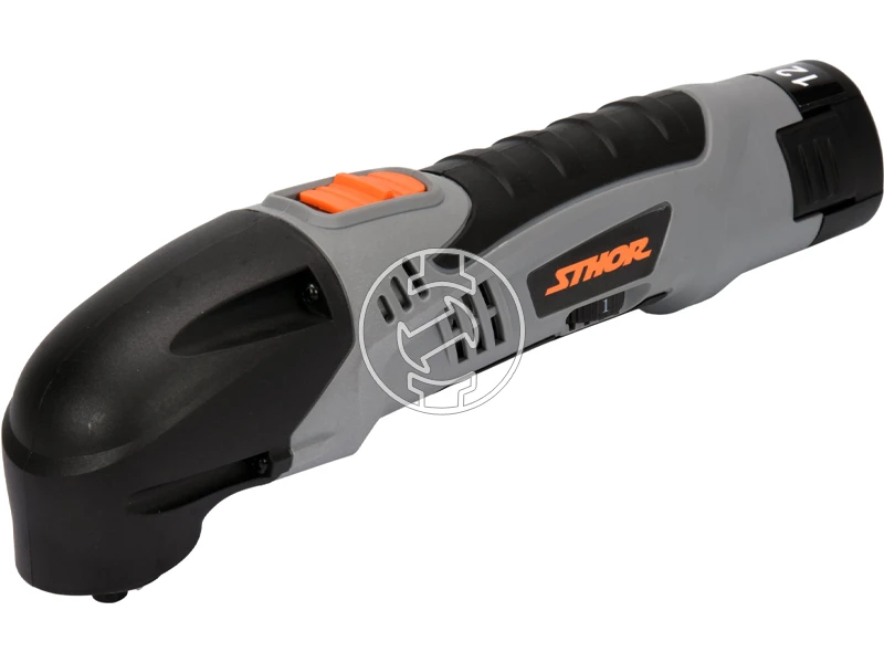 Sthor 78123 akkus multifunkciós gép rezgő 12 V + 1,5 Ah akku + töltő