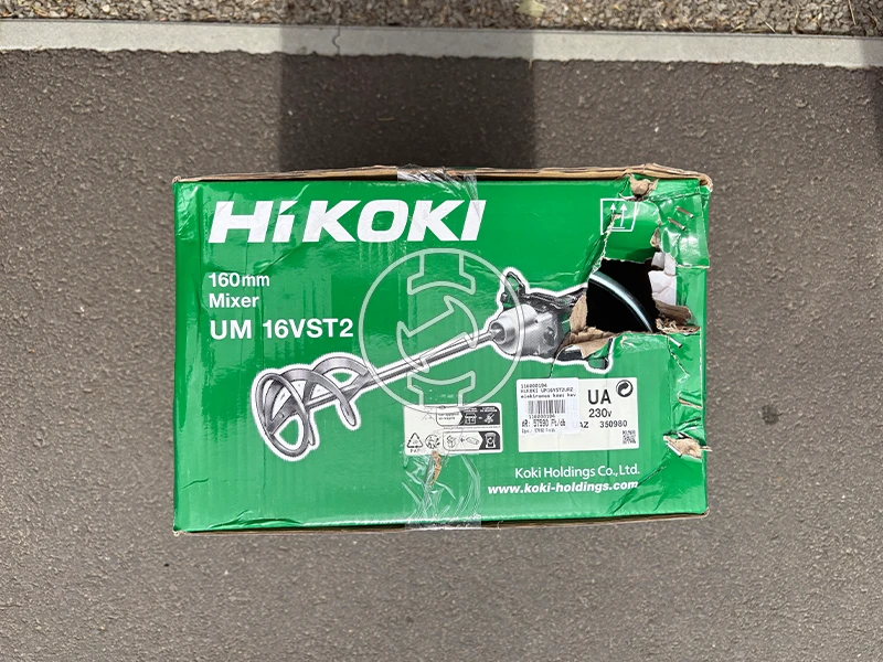 HiKOKI UM16VST2UAZ elektromos kézi keverőgép 1600 W | 150 - 300 RPM | M14 | Kartondobozban