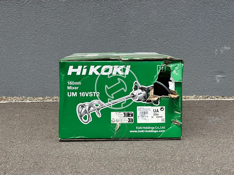 HiKOKI UM16VST2UAZ elektromos kézi keverőgép 1600 W | 150 - 300 RPM | M14 | Kartondobozban
