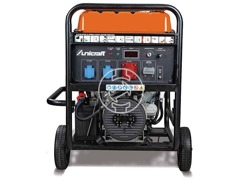 Unicraft PG-E 100 TEA benzines háromfázisú aggregátor