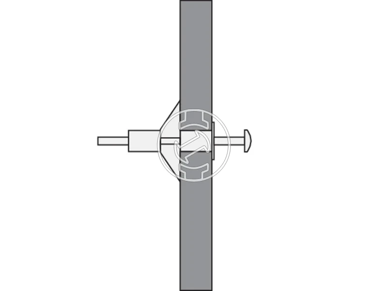 Kép: Uregesfal-dubel szerelo fogo Molly fogo 60 db fem uregesfal-dubel keszlet.webp
