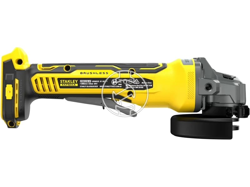 Kép: V20 MAX BL akkumulatoros sarokcsiszolo akkumulator es tolto nelkul.webp