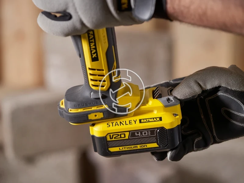 Kép: V20 MAX BL akkumulatoros sarokcsiszolo akkumulator es tolto nelkul.webp