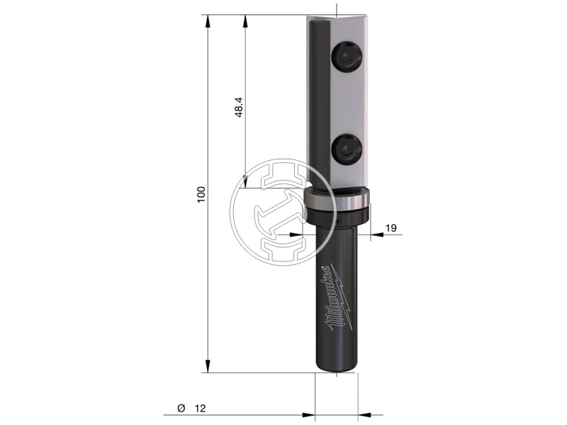 Kép: Valtolapkas elmaro S12 felso csapagyas 19100 mm-1 db.webp