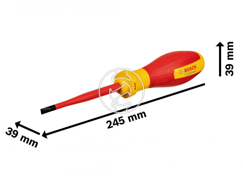 Bosch VDE szigetelt csavarhúzó 5,5 x 100 mm